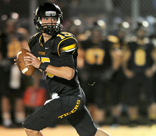 Prairie Grove quarterback Cooper Winters ...