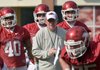 Bobby Petrino was a combined 75-26 in stops at Louisville and Arkansas, but 3-10 in his brief NFL stint with the Falcons. 