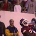 Decori Birmingham caught a 31-yard touchdown pass from Matt Jones with 9 seconds remaining in Arkans...