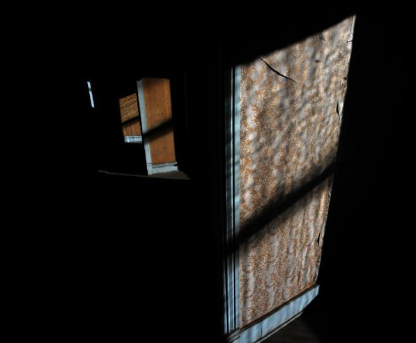 
                               
                                  Photo by Michael Woods&mdash;
                               
                           
                           Sunlight splashes the walls at the old opera house on the second floor of the old Dixieland shoe store on the corner of Walnut and 1st street in Rogers Wednesday morning.  John Mack, owner of JKJ Architects, recently purchase the former Dixieland Shoe store. He is restoring the building which includes the Opera House on the second floor, once a grand theater.
