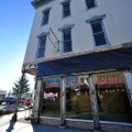The old Dixieland shoe store on the corner of Walnut and 1st street in Rogers Wednesday morning.  Jo...