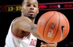 Rickey Scott and the Razorbacks will play the first of two games in Las Vegas on Friday. 