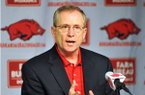 Arkansas Athletic Director Jeff Long officially announced Saturday that John L. Smith will not return as coach but gave no more details on the search.