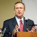 STAFF PHOTO JASON IVESTER -- University of Arkansas athletics director Jeff Long speaks on Wednesday...