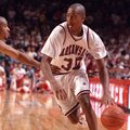 Scotty Thurman helped Arkansas to an 13-2 record in NCAA Tournament games. 