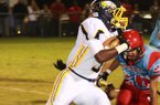 Ryan Timmons from Frankfurt, Ky., who runs the 40-yard dash in 4.35 seconds, ran a kickoff back for a touchdown as time expired, helping Franklin County defeat Anderson County on Oct. 12.