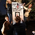 Fayetteville High School Student Council members, clockwise from bottom, senior Davis Trice, senior ...