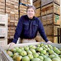 Huff Chiles, a member of the family that owns Crown Orchard and Carter Mountain Orchard in Virginia,...
