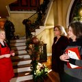 Kelli Leander, from left (above) with the Junior League of Northwest Arkansas welcomes Pam Smith and...