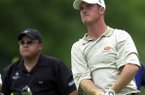 Tag Ridings, pictured in this 2009 photo at the Fort Smith Classic, qualified Monday for the PGA Tour. 