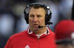 Many coaches’ names were mentioned in newspapers and on television and radio, but Arkansas Athletic Director Jeff Long kept his cards so close to his vest that he shocked the whole nation when it was announced that Wisconsin’s Bret Bielema was Arkansas’ new head coach.