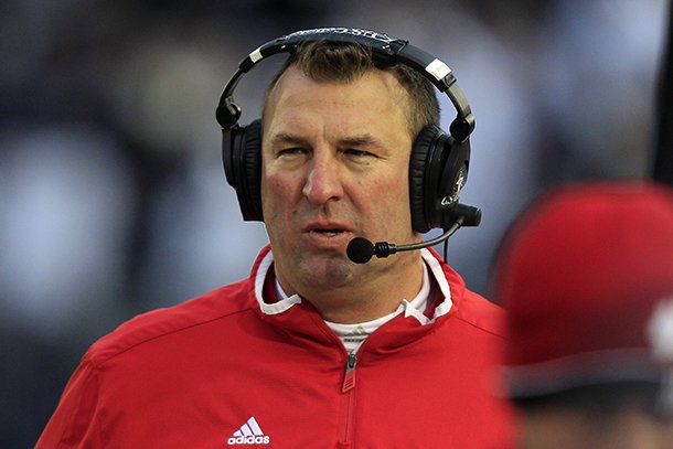 many-coaches-names-were-mentioned-in-newspapers-and-on-television-and-radio-but-arkansas-athletic-director-jeff-long-kept-his-cards-so-close-to-his-vest-that-he-shocked-the-whole-nation-when-it-was-announced-that-wisconsins-bret-bielema-was-arkansas-new-head-coach