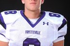 STAFF PHOTO ANDY SHUPE
Austin Allen, Fayetteville High School football player. Aug. 6, 2011.