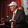 NWA Media/MICHAEL WOODS --12/05/2012-- Bret Bielema, the new University of Arkansas head football co...