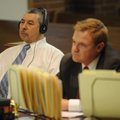 Sergio Hidalgo Andrade Martinez, left, listens to testimony Dec. 4 during his trial in Washington Co...
