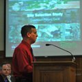 David Jurgens, Fayetteville Utilities Director, speaks Tuesday to the City Council during a presenta...
