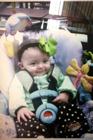 Brookelynn Davis in an undated family photo. 