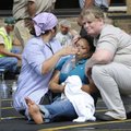 An employee at the Tyson Plant on Berry Street in Springdale passed out after being exposed to chlor...