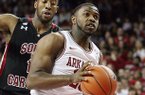 Brandon Mitchell averaged 3.5 points and 2.3 rebounds per game for Arkansas in 2011-12. 