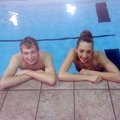 Siblings Colton and Carly Holland should play major roles for the Rogers Heritage swim team this sea...