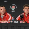 Charlie Partridge, left, was hired as Arkansas' defensive line coach on Dec. 15, 2012. Partridge has...