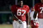 Offensive guard Alvin Bailey will not return to Arkansas for his redshirt senior season.