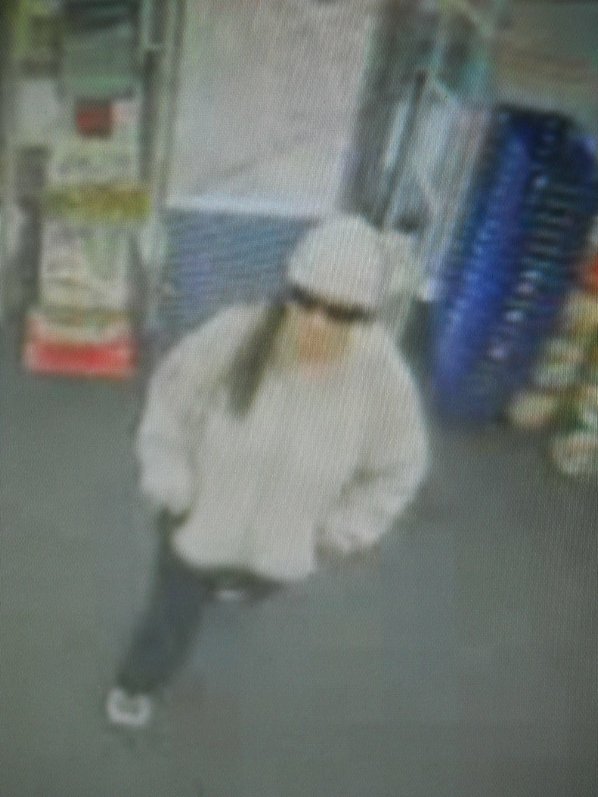 The suspect in a robbery ...