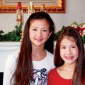 Lillebeth Backes, left, and her sister Brinklee Backes will be two of the local children in the Mosc...