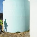 Alfred DeRoche, a crew leader with Fayetteville’s Transportation Division, shows the city’s storage ...