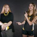 Hannah McDonald, left, was named Small Schools Volleyball Coach of the Year and Marie Gregson was na...