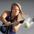 Morgan Neal of Springdale Har-Ber High School is the NWA Media All-Big 6 Softball Newcomer of the Ye...