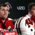 Charlie Partridge, left, and Chris Ash, right, were hired to the Arkansas coaching staff in December...
