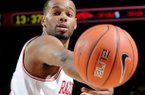 Arkansas guard Rickey Scott was told by head coach Mike Anderson that it's his time to step up. Scott started for the first time this season in the Razorbacks' match-up with Alabama A&M on Dec. 22, 2012.
