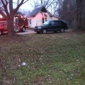 The scene of a fire Friday morning in Bentonville.