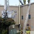 Fayetteville firefighters investigate a small electrical fire at the Fayetteville Post office at 12 ...