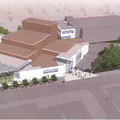 An artist’s rendering shows what the Walton Arts Center could look like after an expansion of its Di...