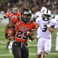 Arkansas State running back David Oku (25) still remembers a fumble against Louisiana-Lafayette in O...
