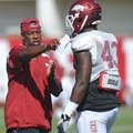Taver Johnson, who coached Arkansas' linebackers in 2012, will coach cornerbacks next season. 