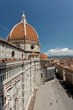 To see Florence’s iconic cathedral (the Duomo), buy a combo-ticket to related sites at the nearby Duomo Museum and use that ticket to skip the cathedral’s lines. 