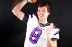 STAFF PHOTO JASON IVESTER
Big 7 football player of the year, Austin Allen of Fayetteville High School; photographed on Wednesday, Dec. 5, 2012