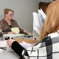 Peg Palmer, left, Low-Income Home Energy Assistance Program coordinator, and Karen Rakes, outreach c...