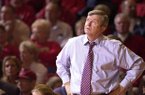 Gary Blair, pictured in this 2003 file photo, will return for a game at Bud Walton Arena on Sunday for the first time since leaving for Texas A&M.