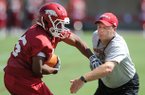 Tim Horton said he is thankful for the relationships he built during six seasons as Arkansas' running backs coach.