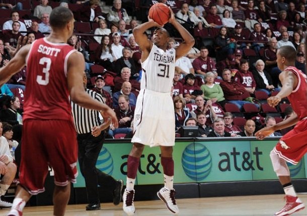 texas-am-guard-elston-turner-31-takes-a-jump-shot-in-a-southeastern-conference-game-against-arkansas-wednesday-jan-9-2013-at-reed-arena-in-college-station-texas-turner-finished-with-15-points-and-the-aggies-won-69-51