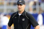 Arkansas tight ends coach Barry Lunney Jr. visited Osceola ATH Korliss Marshall to inform him of his offer Wednesday.