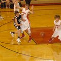 MARK HUMPHREY STAFF PHOTO

Farmington point guard, Jeremy Mueller reacts to a pass going to the wi...