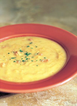 Split pea soup is an inexpensive and easy dish to prepare and is a go-to dish during cold days and evenings.