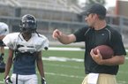 Barry Lunney Jr. spent eight seasons as offensive coordinator at Bentonville High School. 