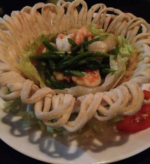  A.W. Lin's - Shrimp & Scallops in XO Sauce 