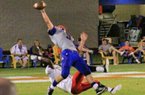 Arizona athlete Antonio Zepeda met with Arkansas Coach Bret Bielema Wednesday night.
